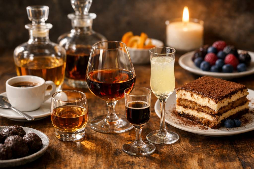 After-dinner liquors that aid digestion and pair beautifully with dessert