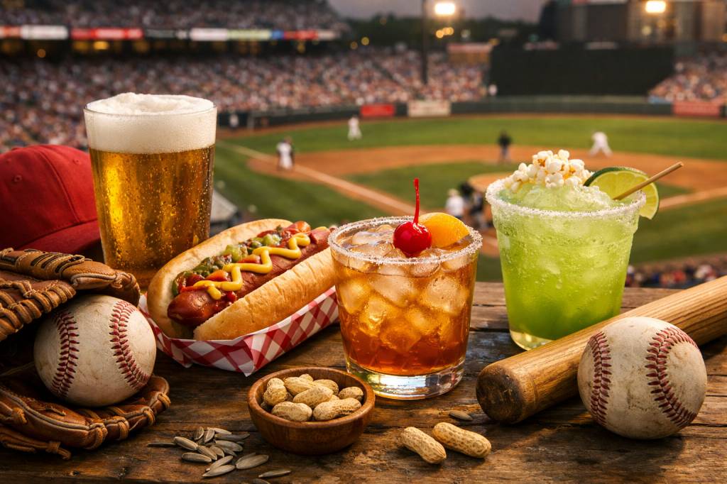 Baseball cocktails inspired by ballpark flavors and stadium traditions