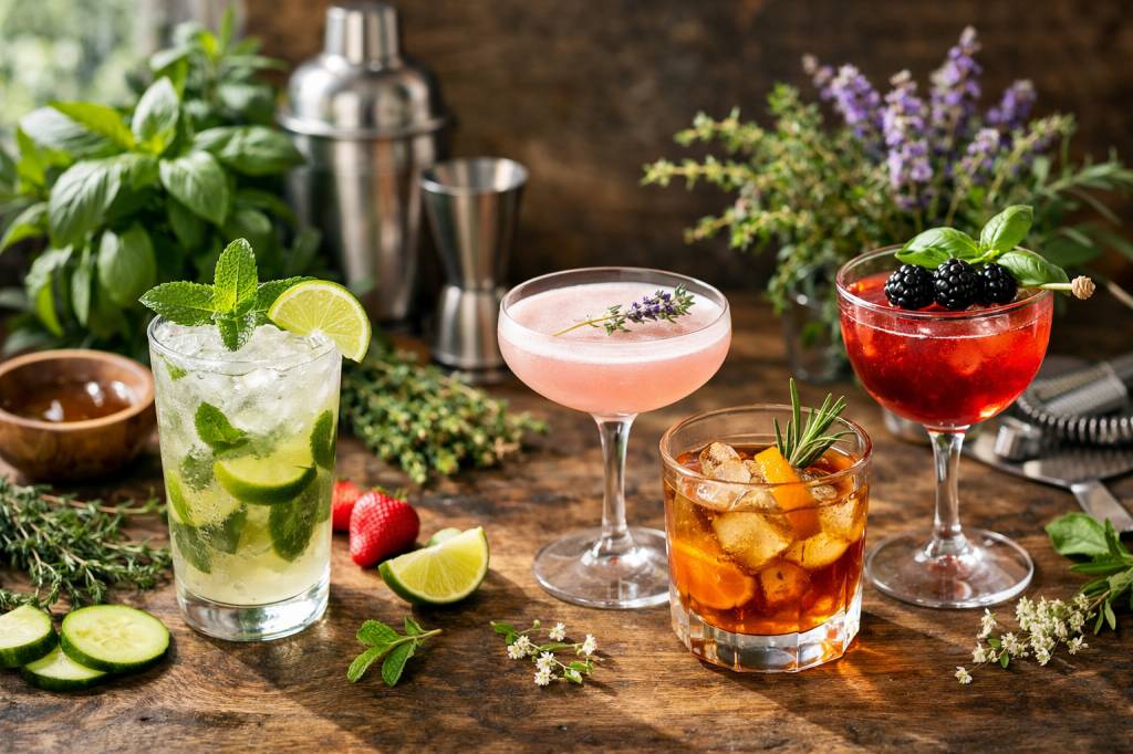 Seasonal herbs that elevate your cocktails and transform simple recipes