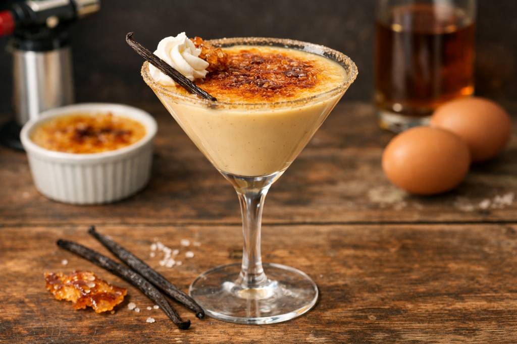 Creme brûlée martini recipe for dessert lovers who prefer their sweets in a glass