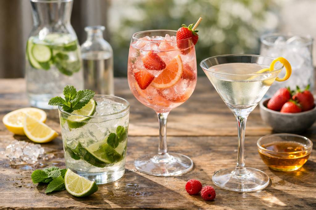 Alcoholic drink with less sugar: how to build lighter cocktails without losing taste